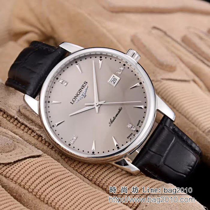LONGINES浪琴 經典大三針 全自動機械 精品男士腕表 WSS0007